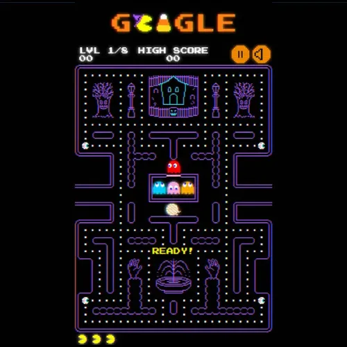 Halloween Pacman game icon
